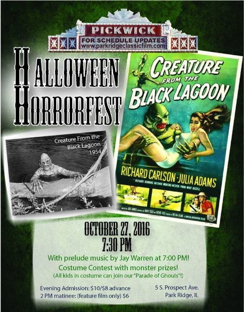 Creature From the Black Lagoon at the Pickwick Theatre! Park Ridge